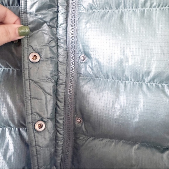 J. Crew Shiny Puffer Down Vest Alhambra Green - Picture 5 of 12